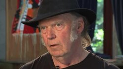 Neil Young on his electric 1959 Lincoln Continental News Clip