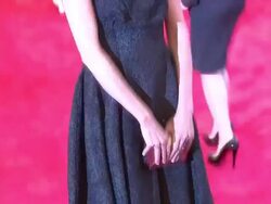 Amanda Brooks at "Schiaparelli And Prada: Impossible Conversations" Costume Institute Gala Stock Footage