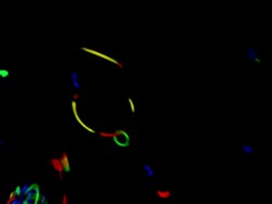 Dancing in the dark Stock Footage