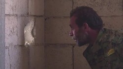CLEAN : US backed forces keep a watchful eye for IS jihadists in Raqa News Clip