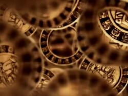 Mayan Calendar Animated Zoom Stock Footage