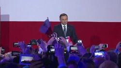 CLEAN : Poland: Andrzej Duda unseats Komorowski News Clip