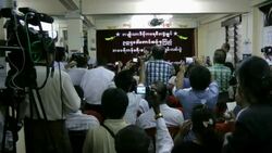 Opposition leader declares her willingness to serve as her country's president News Clip