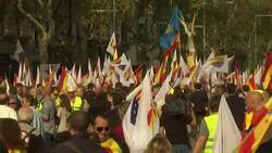 Unionists march in Barcelona to celebrate National Day Instructional Video