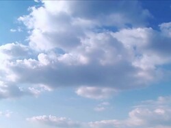 Cloudscape - part 1 of 4, time lapse Stock Footage