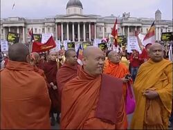 WRAP Rallies in support of Myanmar protesters News Clip