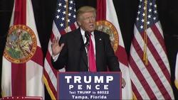 Trump Again Urges Minorities to Vote For Him News Clip