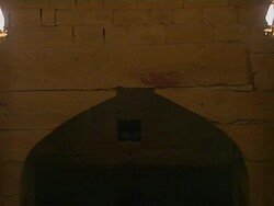 Pull Back Shot Bawdi Jaisalmer Rajasthan India Stock Footage