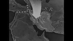 MOT 1951: MAP: Map of Iran - Opening a 'Red' road Instructional Video