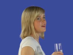 HD: Drinking Water Stock Footage