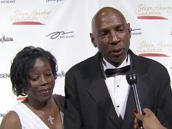 INTERVIEW: Geoffrey Canada on Steve Harvey and Mr. Harvey's passion for supporting the cause at the Steve Harvey Hosts NY Gala Benefiting Steve Harvey Foundation at New York NY. (Footage by WireImage Video/GettyImages) Stock Footage