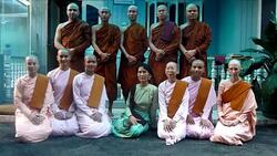 CLEAN: Newly freed Suu Kyi back to work at party headquarters News Clip