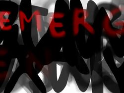 EMERGENCY : loose - series "assemble your message" (LOOP) Stock Footage