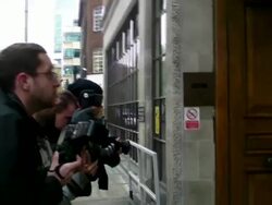 Celebrity Sightings in London Stock Footage