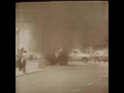 SYND 6 2 75 AFTERMATH OF STUDENT AND POLICE RIOTS IN LIMA News Clip