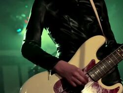 Bass guitar. Stock Footage