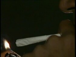 Close-ups of drug use Stock Footage