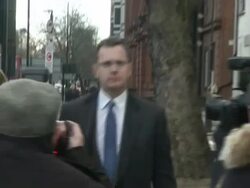 Andy Coulson Arrives at Court News Clip