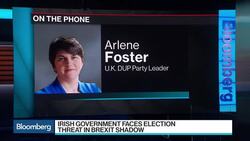 DUP's Foster: Need Border That Works for U.K., Ireland News Clip