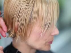 hair cut Stock Footage