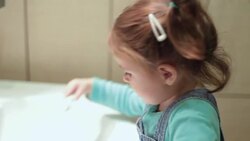 happy time when doing grow up stuff Stock Footage