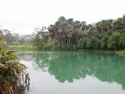 landscape of lake in taiwan Stock Footage