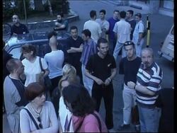 YUGOSLAVIA: BELGRADE: MEDIA SHUT DOWN News Clip