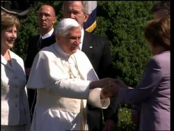 Huge crowd at White House for Pope's 81st birthday News Clip