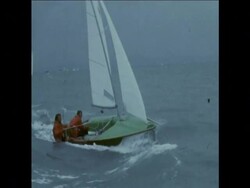 SYND 26-11-73 WORLD 505 CLASS YACHT RACE IN HONG KONG HARBOUR News Clip