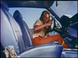 Montage: 1969 AMC Rebel SST hard top Stock Footage