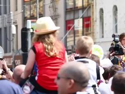 AFL Grand Final Parade Stock Footage