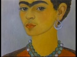Frida Kahlo self portrait auctioned Instructional Video
