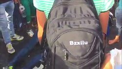 Migrant Collapsed on Ground After Hungarian Police Use Pepper Spray News Clip