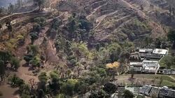 Village in Mountains Stock Footage