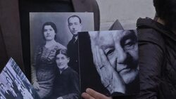 CLEAN : Armenian victims of Ottoman massacres honoured in Istanbul News Clip