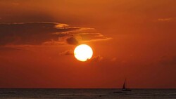 Sunset on Waikiki Beach News Clip