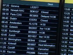 Heavy Snowfall Causes Travel Chaos News Clip