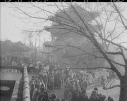 KOREA - THE TREK SOUTH AGAIN News Clip