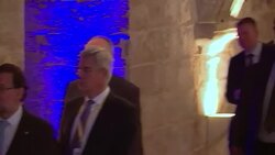 CLEAN : EU Africa summit African leaders arrive News Clip