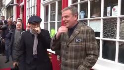 Madness photocall outside Dublin Castle pub News Clip