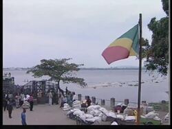 CONGO: BRAZZAVILLE: MORE REFUGEES FLEE KINSHASA News Clip