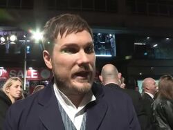 INTERVIEW: Marc Wootton on fellow cast members, school memories, early life and Christmas at the premiere of Nativity 2 at Leicester Square on November 13, 2012 in London, England (Footage by WireImage Video/Getty Images) Stock Footage
