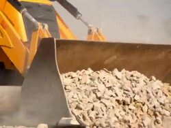 Busy Construction Stock Footage