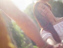 Unity oath pile of hands with friends Stock Footage