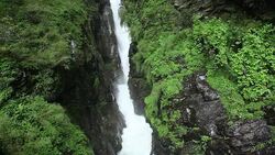 water falls at Himalayas Stock Footage
