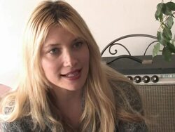 Marnie Stern Interview (clip 5) Stock Footage