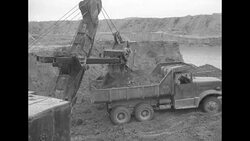 With aid from US Marshall Plan, construction underway on dam on Rhone River in France News Clip