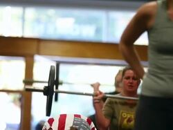 CrossFit: Workout Regimen With A Fiercely Loyal Following Stock Footage