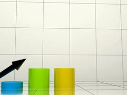 Bar graph... Stock Footage