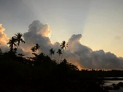 Clouds Storm over the Forests Stock Footage